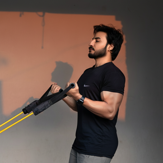 Home Gym Kit with Belt 145 kg