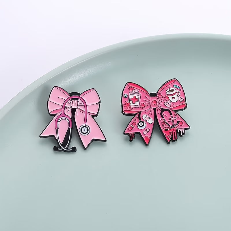 stethoscope enamel pin (PACK OF 2)