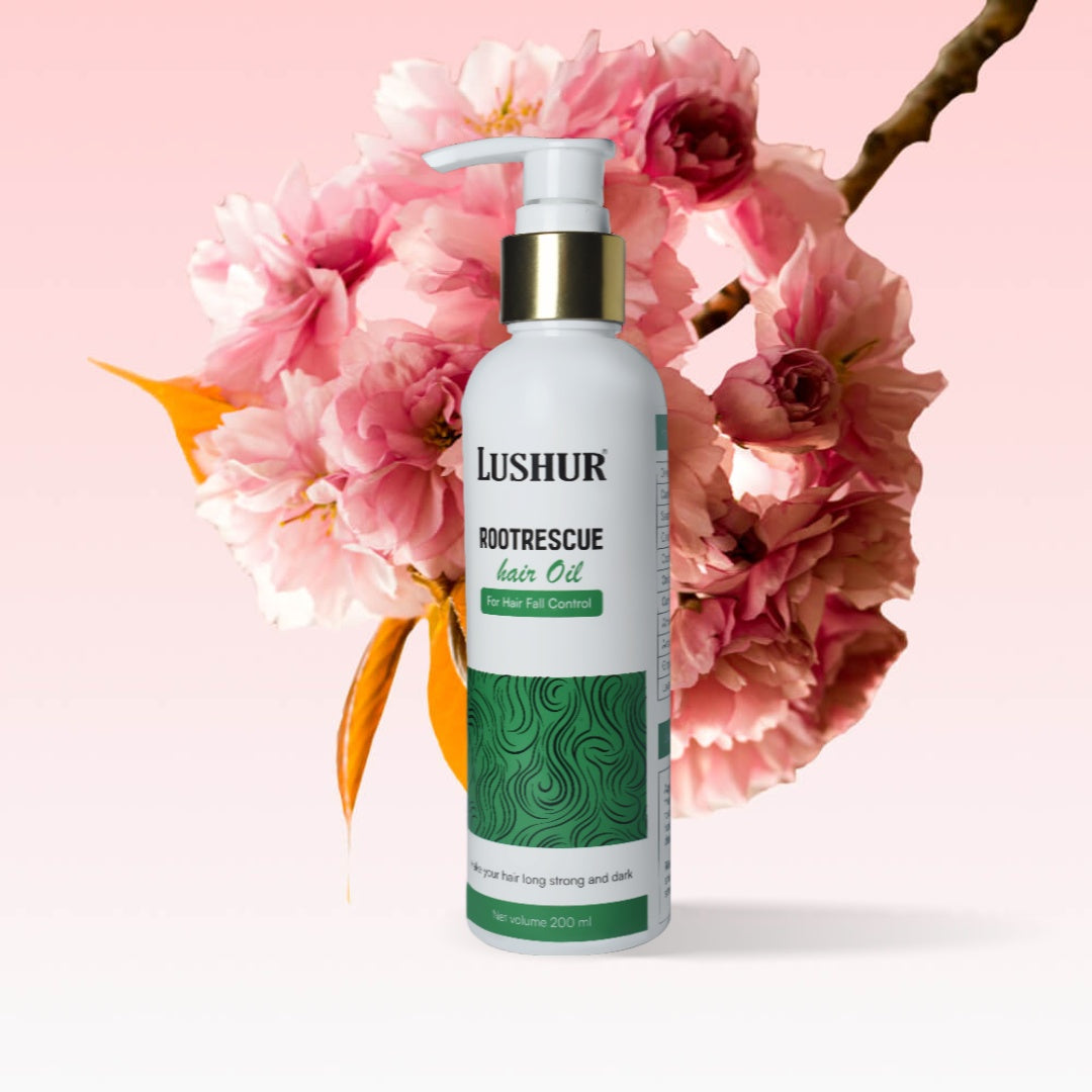 Lushur Natural Hair Oil – Strengthens Roots, Boosts Growth & Controls Hair Fall