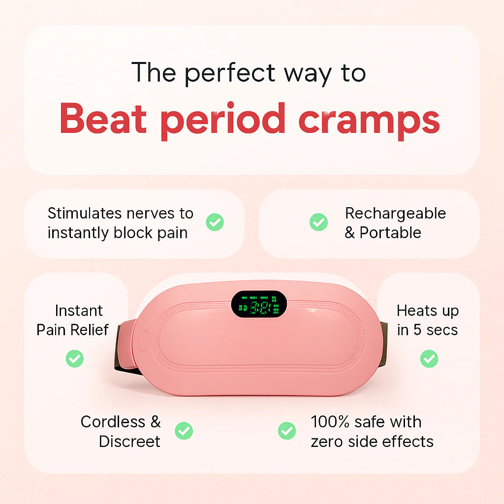 Portable Cordless Heating Pad - Menstrual Heating Pad