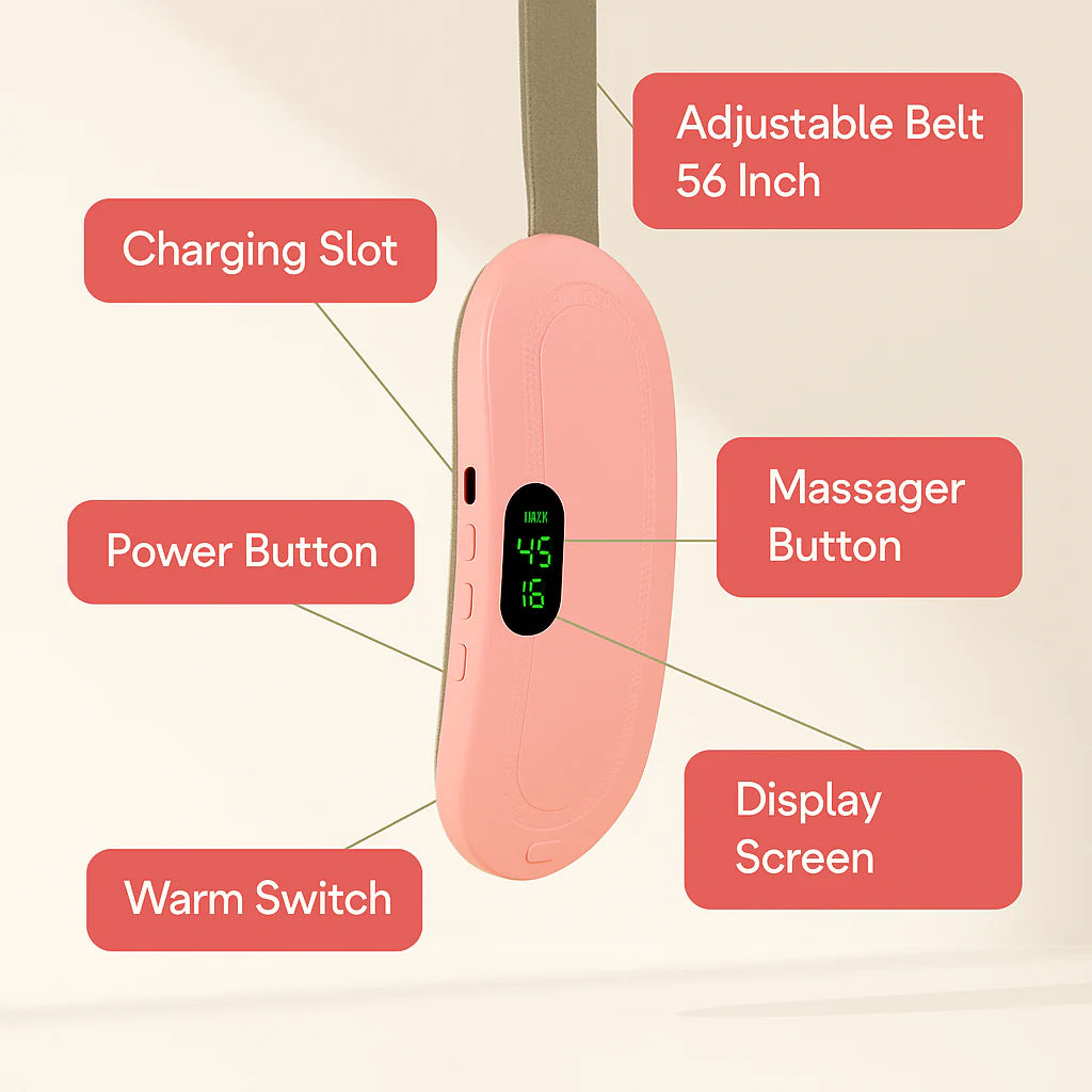 Portable Cordless Heating Pad - Menstrual Heating Pad