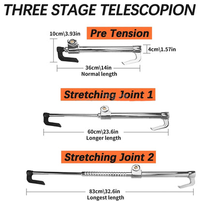 Universal Vehicle Anti-Theft Lock – Protect Your Car with Heavy-Duty Steering + Pedal Security