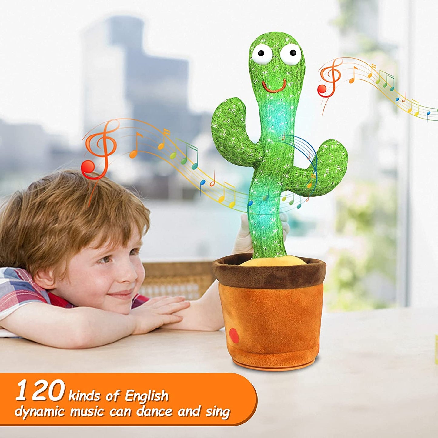 Dancing Cactus Talking Toy For Kids (Original : CCT)