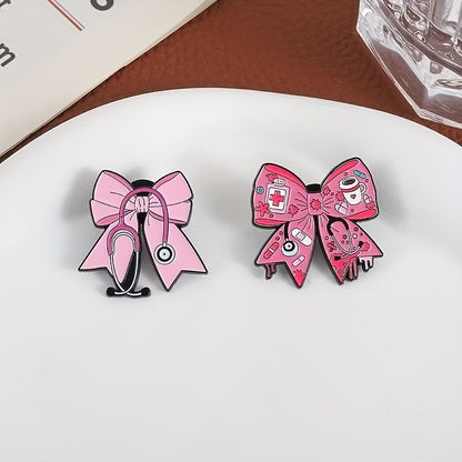 stethoscope enamel pin (PACK OF 2)