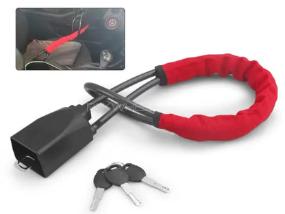 Universal Car Seat Belt Steering Wheel Lock
