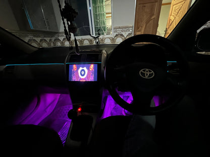 Car Interior Atmosphere Light Remote RGB Light with Music Sensor