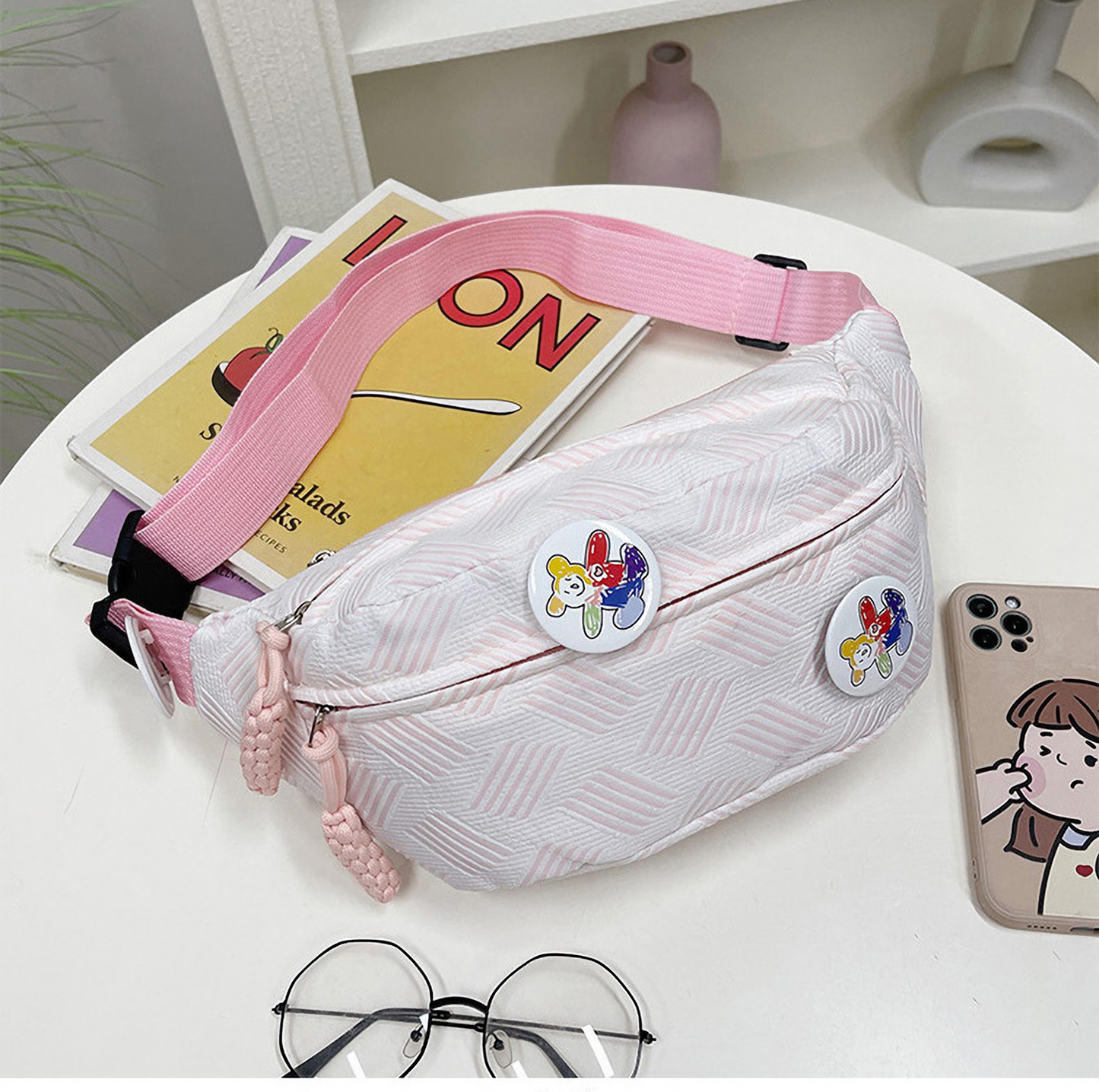 Minimalist Corduroy Waist Bag