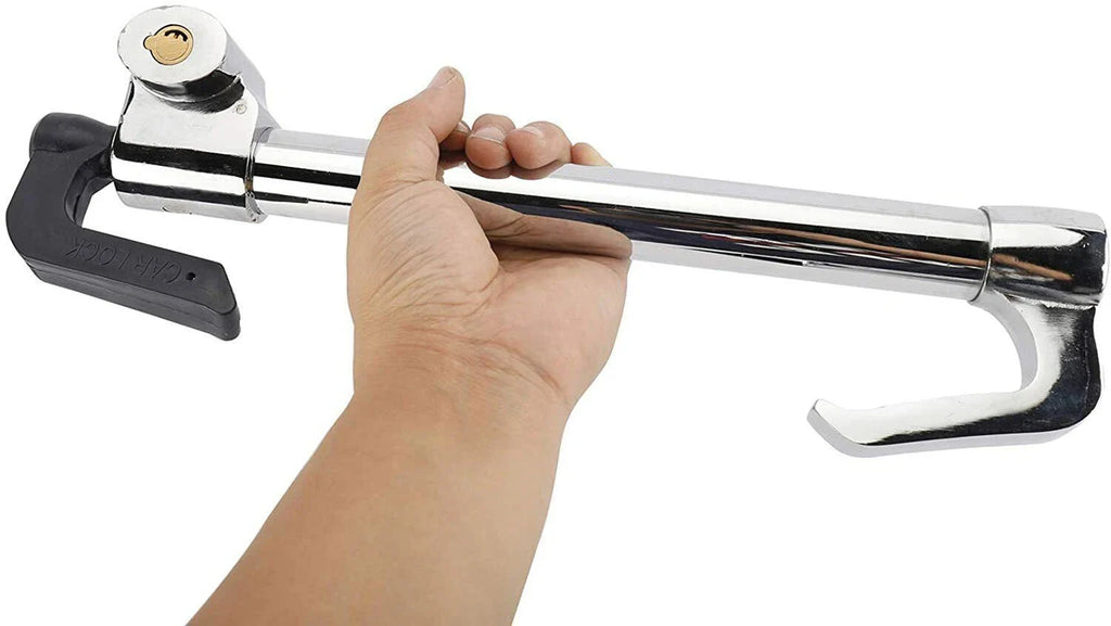 Universal Vehicle Anti-Theft Lock – Protect Your Car with Heavy-Duty Steering + Pedal Security
